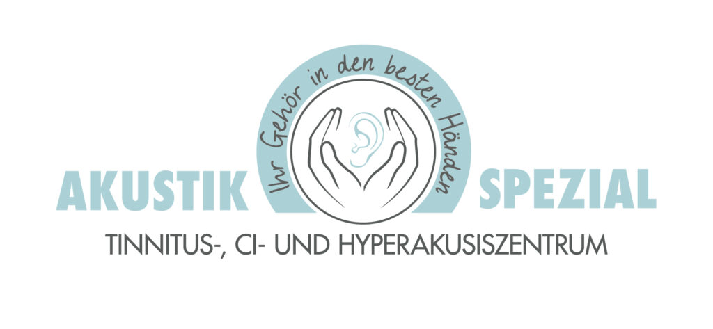 Logo des Hörakustikers und Tinnitus-Experten Michael Henning und seiner Filiale Akustik Spezial in Frankfurt.