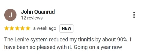5 Star Google Review for Lenire from John Quanrud