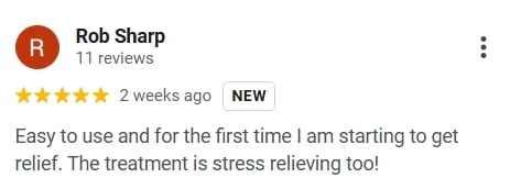 5 Star Google Review for Lenire from Rob Sharp